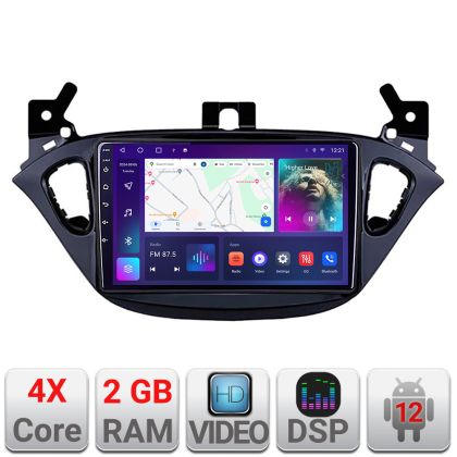 Navigatie Opel Corsa 2013-2016 A-corsa  2+32 GB Android Waze USB Navigatie Internet Youtube Radio