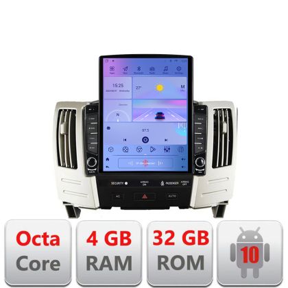 Navigatie Lexus RX300 2003-2008 Android radio gps internet Octa Core 4+64 LTE Kit-RX300+EDT-E709