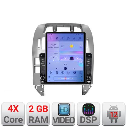 Navigatie VW Polo 2004-2011 Android radio gps internet quad core 2+32 ecran vertical 9.7" Kit-polo+EDT-E708