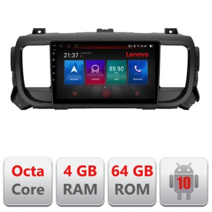 Navigatie Citroen Jumpy Toyota Proace Peugeot Traveller E-jumpy16 Octa Core cu Android Radio Bluetooth Internet GPS WI