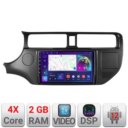 Navigatie Kia Rio 2011-2014 A-rio-11  2+32 GB Android Waze USB Navigatie Internet Youtube Radio