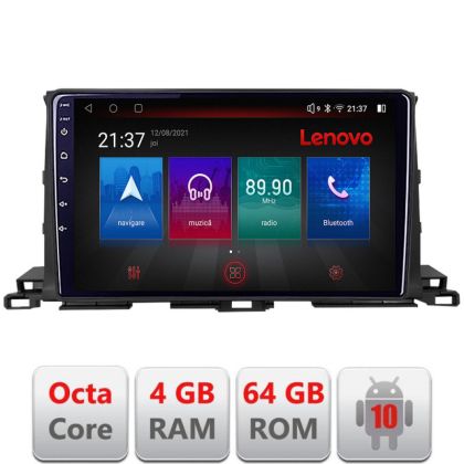 Navigatie Toyota Highlander 2013-2018 Android radio gps internet Octa Core 4+64 LTE KIT-highlander13+EDT-E510-PRO