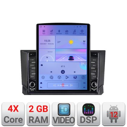 Navigatie Seat Arona ecran tip TESLA 9.7" cu Android Radio Bluetooth Internet GPS WIFI 2+32 DSP Quad Core