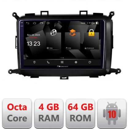 Navigatie Kia Carens 2013-2018 5510-2023 Android Octa Core 720p 4+64 DSP 360 camera carplay android auto