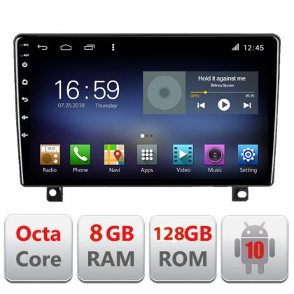 Navigatie Opel Astra H 2006-2015 Android radio gps internet Octa Core 8+128 LTE kit-astra-h+EDT-E609