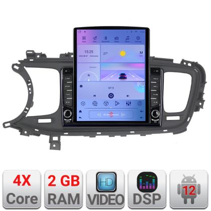 Navigatie Kia Optima 2014-2015 Android radio gps internet quad core 2+32 ecran vertical 9.7" Kit-091-v2+EDT-E708