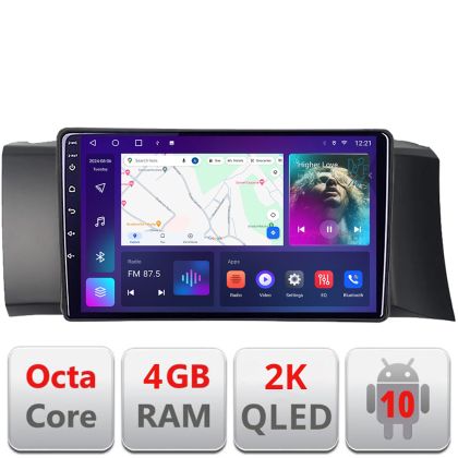 Navigatie Subaru BRZ 2012-2021 Toyota GT 86 2012-2021 Android ecran Qled 2K Octa core 4+32 KIT-BRZ+EDT-E409-2K