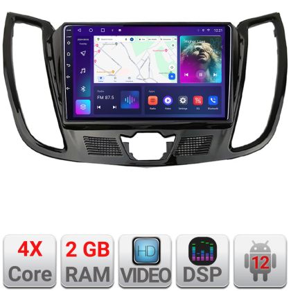 Navigatie Ford Kuga C-MAX Android radio gps internet 2+32 KIT-362-v2+EDT-E209