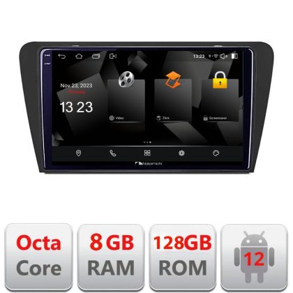 Navigatie Skoda Octavia 3 5960Pro-279 Android Octa Core Qualcomm 2K Qled 8+128 DTS DSP 360 4G Optical