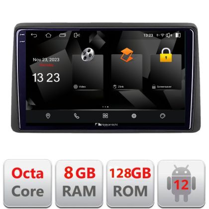 Navigatie DODGE RAM 2019- Android Octa Core Qualcomm 2K Qled 8+128 DTS DSP 360 4G Optical