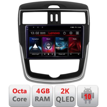 Navigatie Nissan Pulsar 2014-2018 , Octacore Qualcomm, 4Gb RAM, 64Gb Hdd, 4G, Qled 2K, DSP, Carplay, Bluetooth