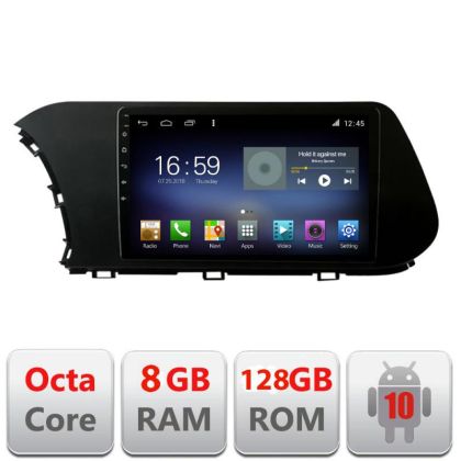 Navigatie HHyundai I20 2020- F-i20 Android radio gps internet Octa Core 4G 8+128 DSP