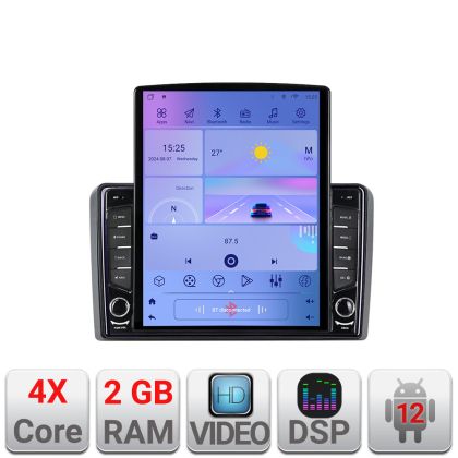 Navigatie Iveco Daily 2007-2014 K-daily ecran tip TESLA 9.7" cu Android Radio Bluetooth Internet GPS WIFI 2+32 DSP Qua