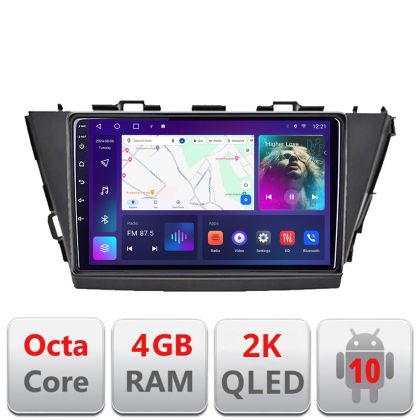 Navigatie Toyota Prius 5 Plus 2012-2020 Android Octa Core Ecran 2K QLED GPS 4G 4+32GB 360 kit-prius5-plus+EDT-E409-2K