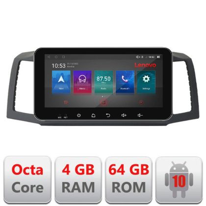 Navigatie Jeep Grand Cherokee 2008-2010 Android radio gps internet Octa Core 4+64 LTE ecran de 10.33' wide Kit-cherokee-2009+EDT-E511-PRO