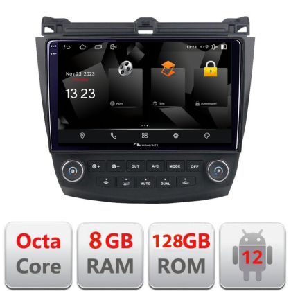 Navigatie Honda Accord 2004-2008 5960Pro-ACCORD Android Octa Core Qualcomm 2K Qled 8+128 DTS DSP 360 4G Optical