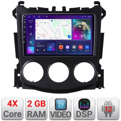 Navigatie Nissan 370Z 2008-2012 Android radio gps internet 2+32 KIT-370Z+EDT-E209