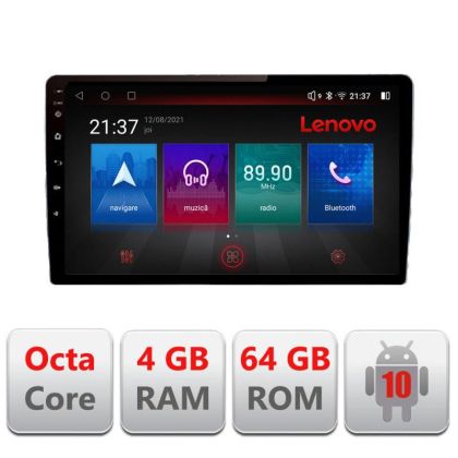 Navigatie Peugeot 307 E-307 Octa Core cu Android Radio Bluetooth Internet GPS WIFI DSP 4+64GB 4G