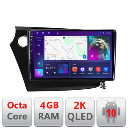 Navigatie Honda Insight 2009-2014 C-insight Android Octa Core Ecran 2K QLED GPS 4G 4+32GB 360 KIT-INSIGHT+EDT-E409-2K