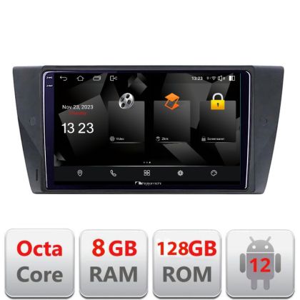 Navigatie BMW Seria 3 E90 5960Pro-095 Android Octa Core Qualcomm 2K Qled 8+128 DTS DSP 360 4G Optical