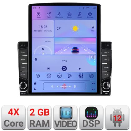 Navigatie Suzuki Splash Opel Agila 2008-2014 Android radio gps internet quad core 2+32 ecran vertical 9.7" kit-splash-+EDT-E708