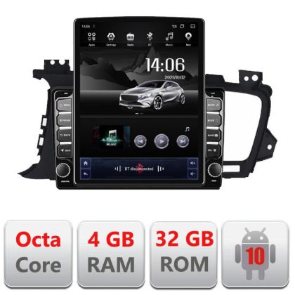 Navigatie Kia Optima 2011-2013 G-091 ecran tip TESLA 9.7" cu Android Radio Bluetooth Internet GPS WIFI 4+32GB DSP 4G O