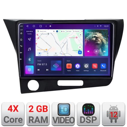 Navigatie Honda CR-Z 2006-2013 Android radio gps internet 2+32 Kit-crz+EDT-E209v2