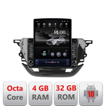 Navigatie Opel Corsa F 2019- Android radio gps internet Lenovo Octa Core 4+64 LTE KIT-corsa-f+EDT-E709