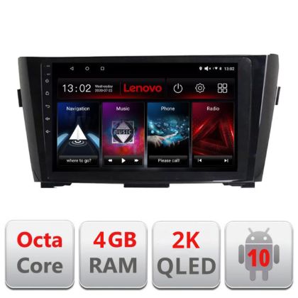 Navigatie Nissan Qashqai L-353, Octacore, 4Gb RAM, 64Gb Hdd, 4G, QLED 2K, DSP, Carplay, Bluetooth