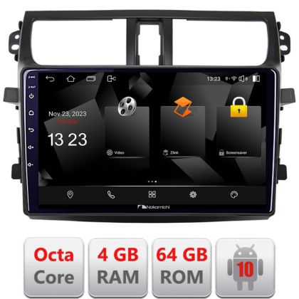 Navigatie Suzuki Celerio 2014-2021 Android Octa Core 720p 4+64 DSP 360 camera carplay android auto