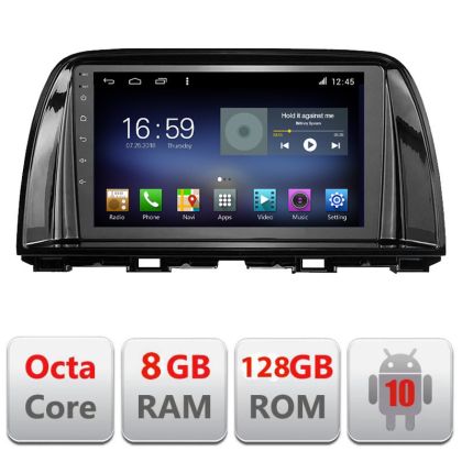 Navigatie Mazda CX5 2015-2017 Android radio gps internet Octa Core 8+128 LTE kit-cx5-16+EDT-E609