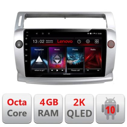 Navigatie Citroen C4 L-088, Octacore, 4Gb RAM, 64Gb Hdd, 4G, QLED 2K, DSP, Carplay, Bluetooth