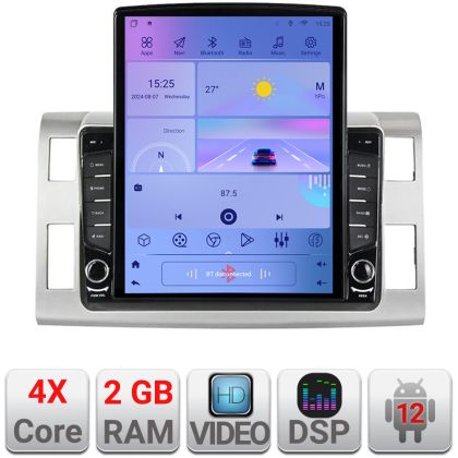 Navigatie Toyota Estima 2006-2013 ecran tip TESLA 9.7" cu Android Radio Bluetooth Internet GPS WIFI 2+32 DSP Quad Core