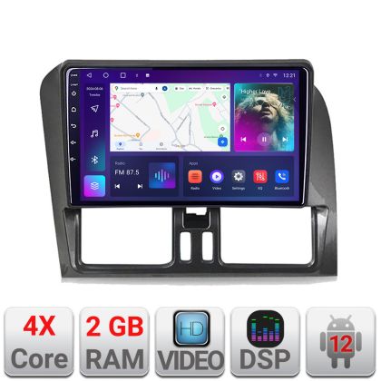 Navigatie dedicata Volvo XC60 2014-2018 cu sistem Sensus Connect A-272-14 2+16 GB Android Waze USB Navigatie  Internet Youtube