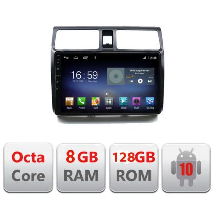 Navigatie SUZUKI SWIFT 2003-2010 F-Swift Octa Core cu Android Radio Bluetooth Internet GPS WIFI DSP 8+128GB 4G