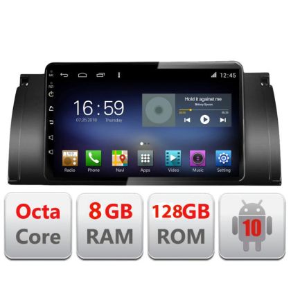 Navigatie BMW Seria 5 E39X5 E53 si seria 7 E38 dupa F-082 Octa Core cu Android Radio Bluetooth Internet GPS WIFI DSP 8