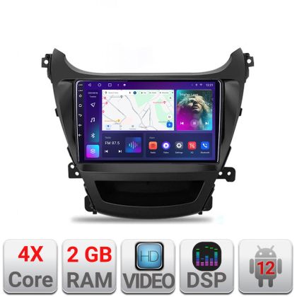 Navigatie HHyundai Elantra 2013-2015 A-359  2+32 GB Android Waze USB Navigatie Internet Youtube Radio