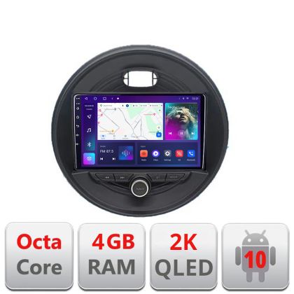 Navigatie Mini 2015-2019 masini fara ecran color de fabrica Android Octa Core Ecran 2K QLED GPS 4G 4+32GB 360 KIT-mini-04+EDT-E409-2K