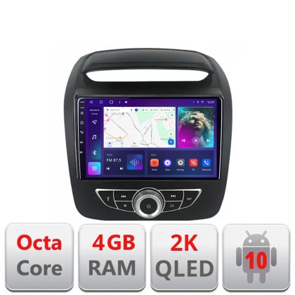 Navigatie Kia Sorento 2012-2015 masini navigatie de fabrica Android Octa Core Ecran 2K QLED GPS 4G 4+32GB 360 KIT-sorento12-nav+EDT-E409-2K