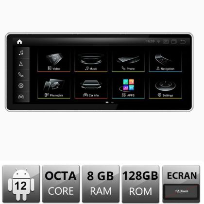 Navigatie Audi A6 C6 MMI3G 2009-2010 Android Octa Core 8+128 12.3" 1920x720