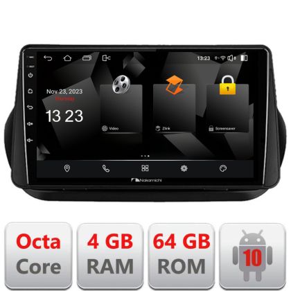 Navigatie Peugeot Bipper, Citroen Nemo, Fiat Qubo 2008-2017 Android radio gps internet quad core 4+64 carplay android auto