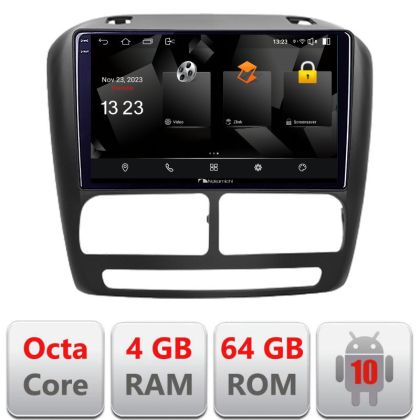 Navigatie Fiat Doblo 2010-2017 si Opel Combo 2010-2017 Android Octa Core 720p 4+64 DSP 360 camera carplay android auto