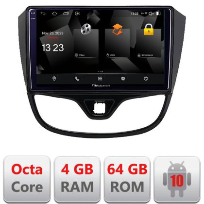 Navigatie Opel Karl 2017- 5510-karl Android Octa Core 720p 4+64 DSP 360 camera carplay android auto