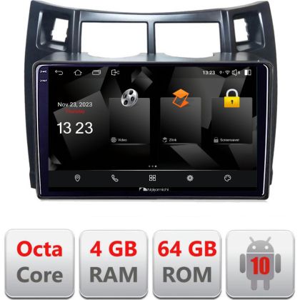 Navigatie Toyota Yaris 2008-2011 5510-YARIS08 Android Octa Core 720p 4+64 DSP 360 camera carplay android auto