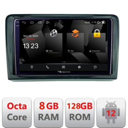 Navigatie VW PQB 5960Pro-VW Android Octa Core Qualcomm 2K Qled 8+128 DTS DSP 360 4G Optical