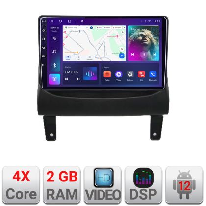 Navigatie Opel Meriva 2010-2017 Android radio gps internet 2+32 KIT-meriva+EDT-E209