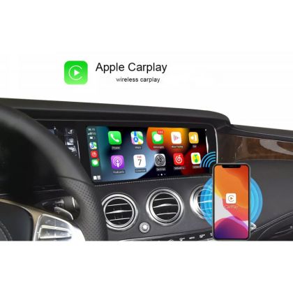 Modul full android Mercedes S Klass W222 NTG5.5 cu touchscreen 8 core 8 GB ram 4G LTE carplay android auto camere 360