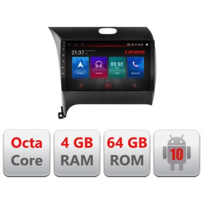 Navigatie Kia Cerato 2013-2017 E-1562 Octa Core cu Android Radio Bluetooth Internet GPS WIFI DSP 4+64GB 4G