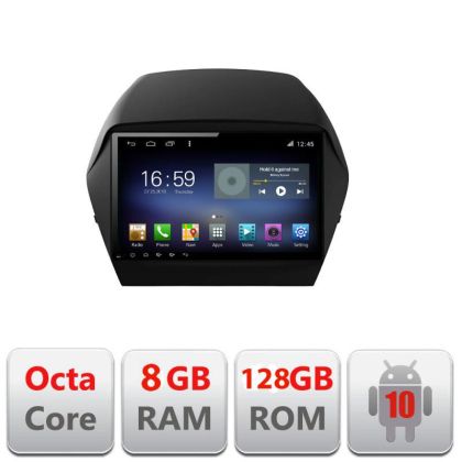 Navigatie HHyundai IX35 F-361 Octa Core cu Android Radio Bluetooth Internet GPS WIFI DSP 8+128GB 4G