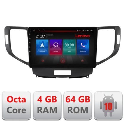 Navigatie Honda Accord 2008-2012 E-8951 Octa Core cu Android Radio Bluetooth Internet GPS WIFI DSP 4+64GB 4G